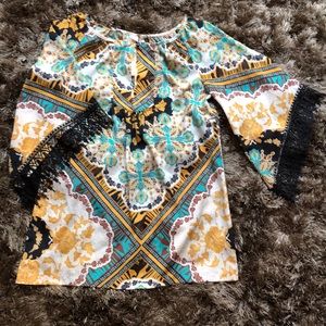 NWOT Uncle Frank unique tunic dress